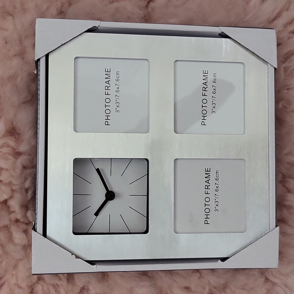 Brand New AZ HOME PHOTO FRAME CLOCK